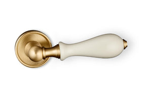 7865 Polished Brass with Powder Coated White