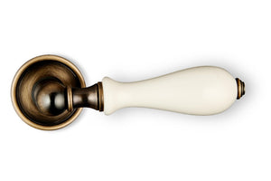 7865 Antique Brass with Powder Coated White