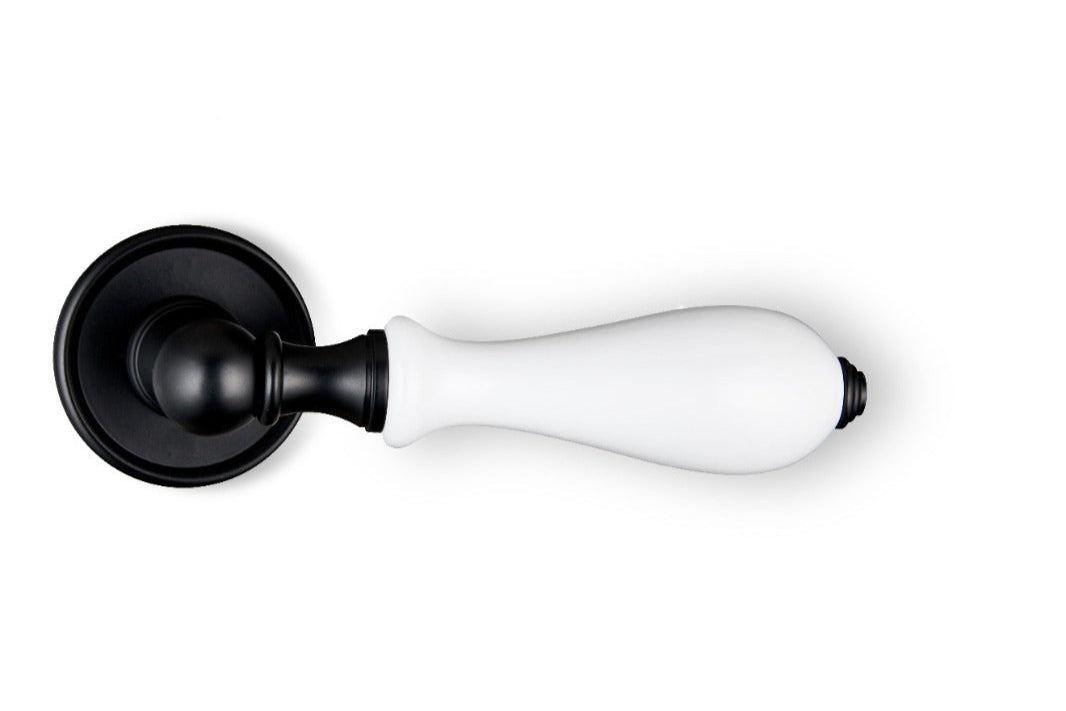 7865 Matte Black and white Powder Coated